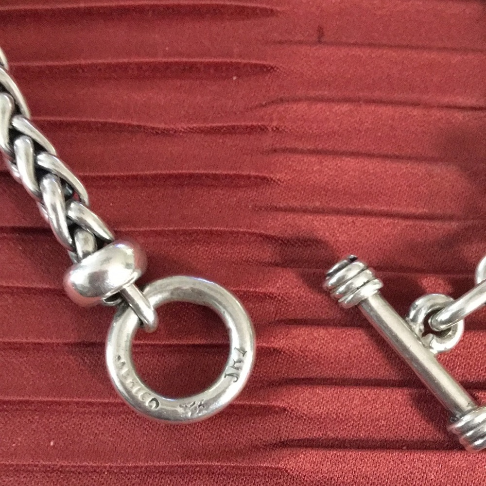 Solid Sterling Silver Bracelet - image 2
